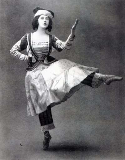 Tamara Karsavina in the ballet 